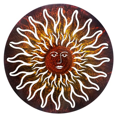 NEXT INNOVATIONS 12 inch Sun Face Wall Art - Temptation 101410046-TEMPTATION
